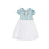 Plaid Mesh Fairy Dress